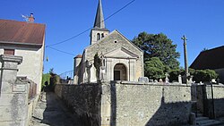 Skyline of Villotte-sur-Ource