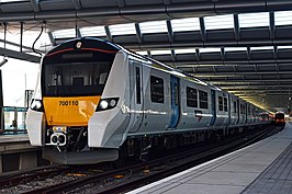 De Class 700 serie heeft in 2018 al het toen bestaande materieel op de Thameslink vervangen