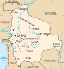 Description de l'image Bolivie carte.png.