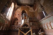 Die Kanzel der 2009 noch zerstörten Marienkirche