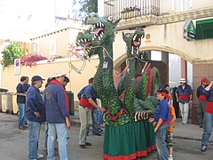 Drac de Tres Caps de Sant Pere de Ribes