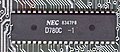 NEC µPD780C, clon del Z80 en la placa madre de un ZX Spectrum.