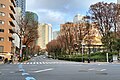 熊野神社前交差点（東向き）