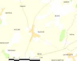 Valhuon – Mappa