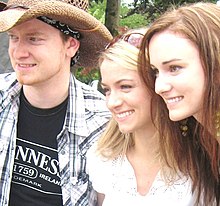 John, Eileen, and Kathleen Higgins, June 14, 2008, Vancouver, Canada