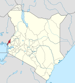 Location in Kenya