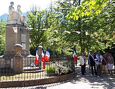 Monument à l'Entente Cordiale, le 14 juillet 2023.