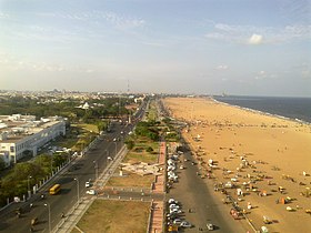 Marina Beach, Bay of Bengal