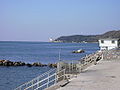 Miramare castle seen from Barcola (Trieste)