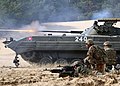 Slovak and U.S. Soldiers join forces during a live-fire exercise Sept. 16, 2015 near Bratislava in the Slovak Republic