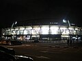 Menora Mivtachim Arena bei Nacht