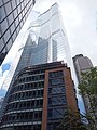 22 Bishopsgate viewed from Undershaft, August 2020