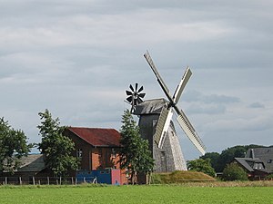 Windmolen (1802) in Bierde (niet meer maalvaardig)