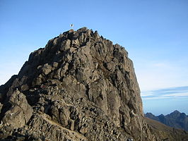 Mount Wilhelm in de het Bismarckgebergte