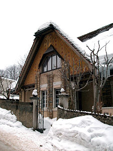 Vila Fallet cu ornamentația inspirată de brazi (1906), de Eduard Jeanneret (Le Corbusier) (1905)