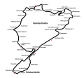 Gesamtstrecke von 1927 bis 1967