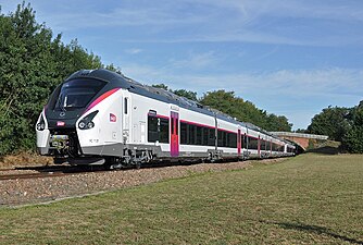 Coradia Liner en livrée Carmillon, entre Nantes et Bordeaux.