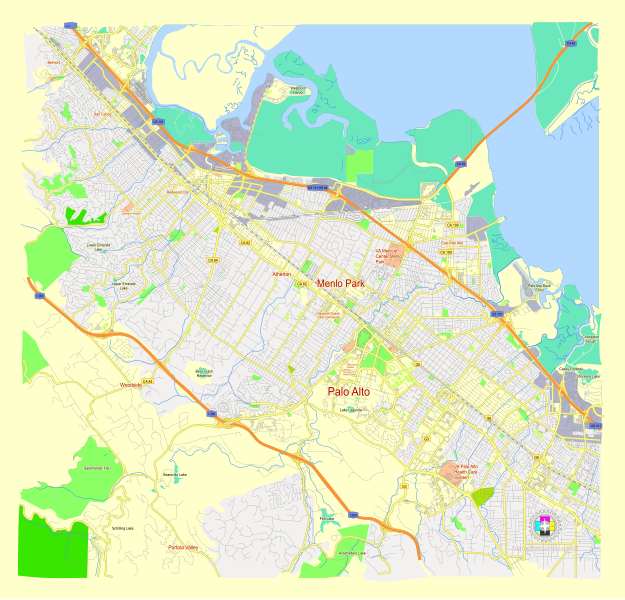 File:Menlo Park Сalifornia US street map.svg