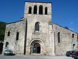 Face avant de Notre Dame de Prévenchère (2005).