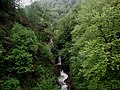 Pozo del Amo, cascada del río Saja.