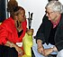 Roger Ebert, Peter O'Toole, and Jason Patric at 2004 Savannah Film Festival