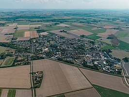 Loppersum vanuit de lucht