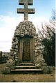 Stèle des fusillés de la citadelle à Valmy.