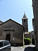 L'église Notre-Dame-de-l'Assomption de Lapeyre.