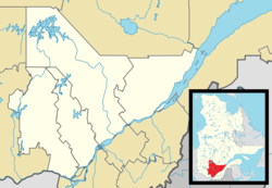 Chertsey is located in Central Quebec