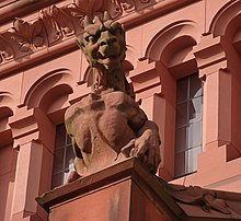 Chimäre an der Großherzoglichen Grabkapelle Karlsruhe