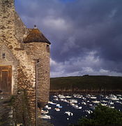 Maison des Seigneurs, sur le port du Conquet.