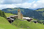 Reformierte Kirche mit Pfarrhaus