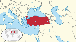 Map of Turkey