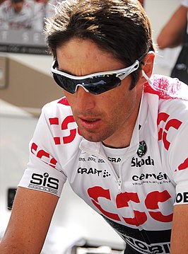 Bobby Julich tijdens de Ronde van Californië 2008