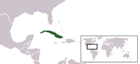 Locatie van República de Cuba