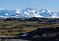 Mt. Shand centered in the distance