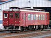 The retro styled Sanriku Railway 36-600 series DMU number 602 in 2005