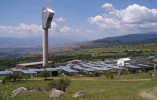 La centrale solaire Thémis.