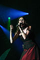 Sharon den Adel live in concert (M'era Luna Festival) in Hildesheim (Germany) 2004