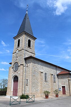 Skyline of Montcet