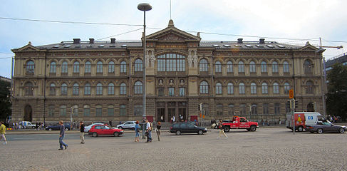 Theodor Höijerin suunnittelema Ateneumin taidemuseo.