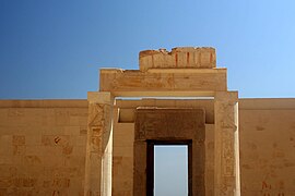 Temple d'Hatchepsout, détail d'une porte