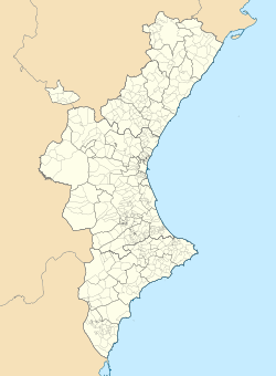 Agres is located in Valencian Community