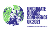 Logo der UN-Klimakonferenz 2021