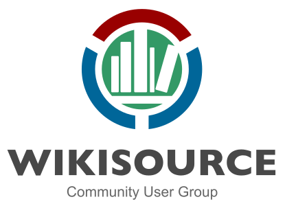 Example 11 Possible custom Wikisource Community User Group logo