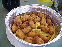 Croquetas fritas