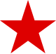 The red star is widely known symbol of communism