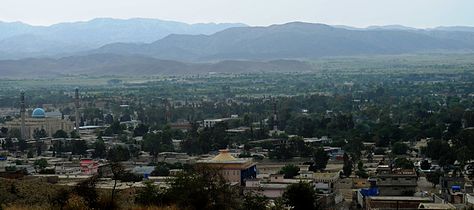 Capital city of Khost Province