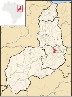 Location in Piauí state