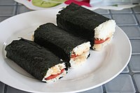 Spam musubi in Hawaï